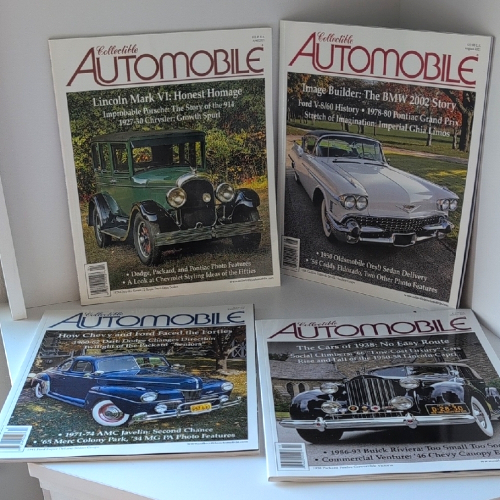 Collectible Automobile Magazine Set 2021